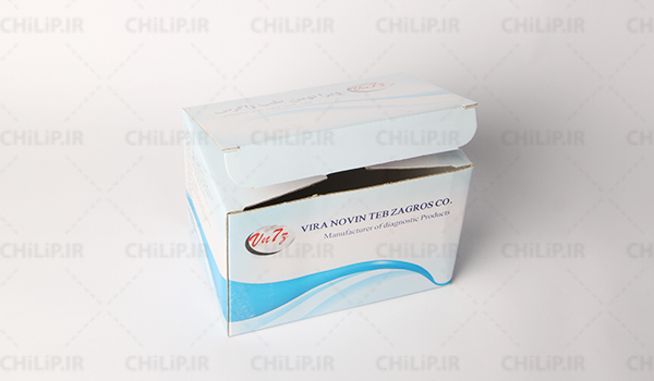 جعبه بسته بندی محصولات شرکت ویرا نوین طب ابزار
